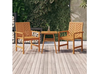 Odkládací stolek 45 x 45 x 60 cm masivní akáciové dřevo [362229]