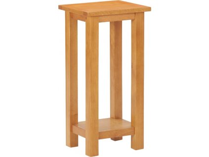 Odkládací stolek 27 x 24 x 55 cm masivní dubové dřevo [289185]