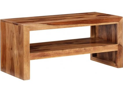 TV / odkládací stolek, masivní sheeshamové dřevo [241622]