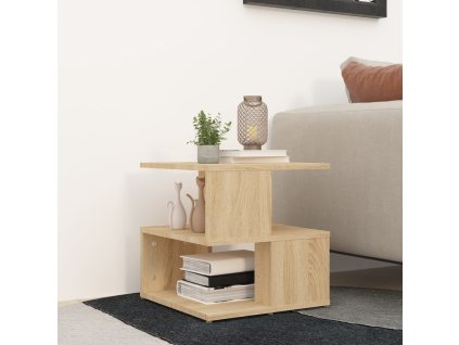 Odkládací stolek 40 x 40 x 40 cm dřevotříska [806295] (Barva dub sonoma)