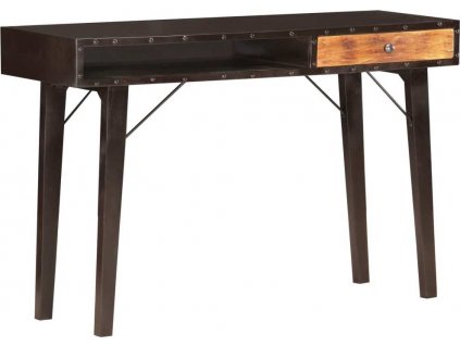 Konzolový stolek 118 x 35 x 76 cm masivní recyklované dřevo [287858]