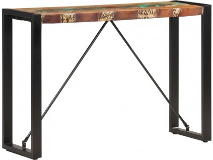 Konzolový stolek 110 x 35 x 76 cm masivní mangovníkové dřevo [285946]
