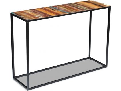 Konzolový stolek masivní recyklované dřevo 110 x 35 x 76 cm [243337]