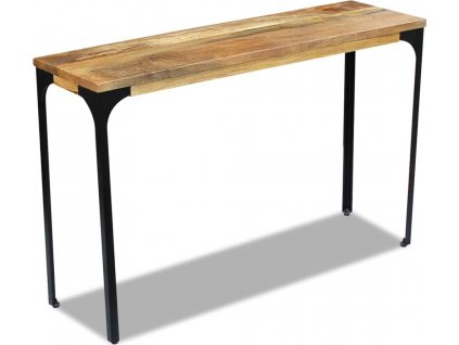 Konzolový stolek 120 x 35 x 76 cm masivní recyklované dřevo [243339]