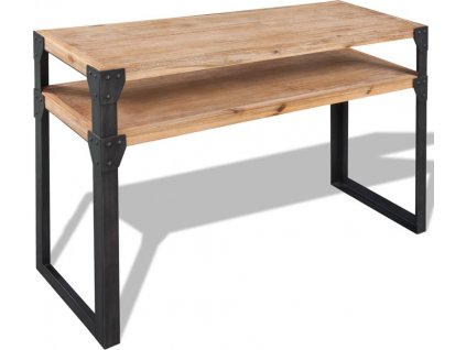 Konzolový stolek z masivního akáciového dřeva 120x40x85 cm [243915]