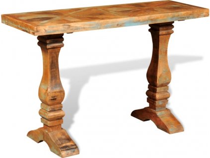 Konzolový stolek masivní recyklované dřevo [241630]