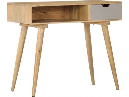 Konzolový stolek 89 x 44 x 76 cm masivní mangovníkové dřevo [286178]