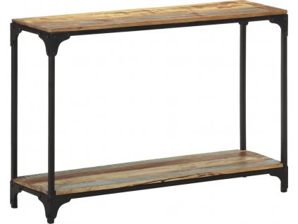 Konzolový stolek 110 x 30 x 75 cm masivní recyklované dřevo [320257]