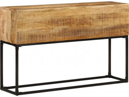 Konzolový stolek 120 x 30 x 75 cm hrubé mangovníkové dřevo [320820]