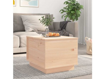Konferenční stolek 40 x 50 x 35 cm masivní borové dřevo [813410]