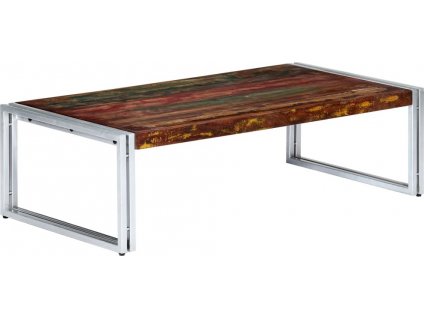Konferenční stolek 120 x 60 x 35 cm masivní recyklované dřevo [247822]