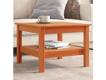 Konferenční stolek 55 x 55 x 40 cm masivní borové dřevo [814271]