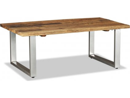 Konferenční stolek masivní recyklované dřevo 100 x 60 x 38 cm [244586]