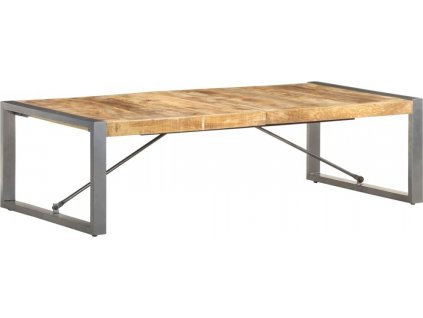 Konferenční stolek 140 x 70 x 40 cm hrubé mangovníkové dřevo [321587]