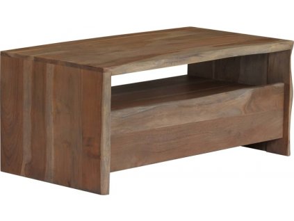 Konferenční stolek dřevo akácie přírodní hrany 90x50x40 cm [246127]