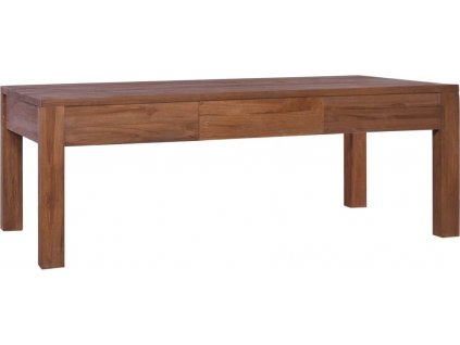 Konferenční stolek 110 x 60 x 40 cm masivní teakové dřevo [289079]