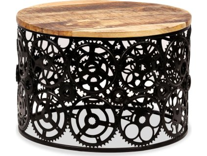 Konferenční stolek z masivního mangovníkového dřeva 60 x 40 cm [245375]