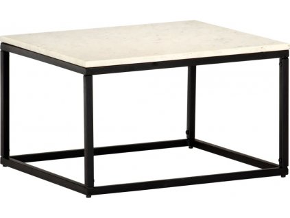 Konferenční stolek 60x60x35 cm pravý kámen mramorovaný [286439]