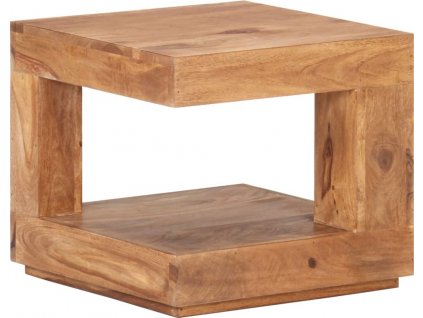Konferenční stolek 45 x 45 x 40 cm masivní akáciové dřevo [320200]