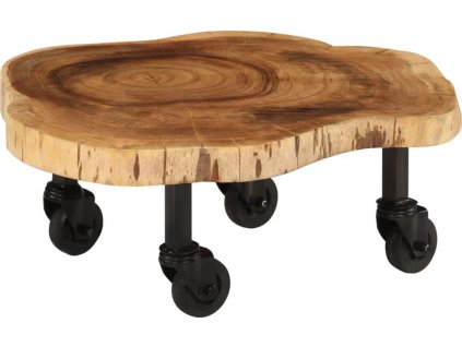 Konferenční stolek masivní akáciové dřevo 60 x 55 x 25 cm [244950]
