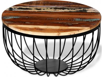 Konferenční stolek masivní recyklované dřevo [244230]