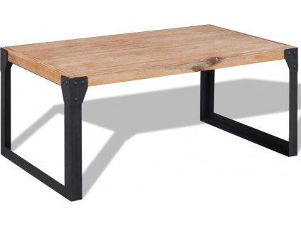Konferenční stolek, masivní akáciové dřevo 100x60x45 cm [243914]