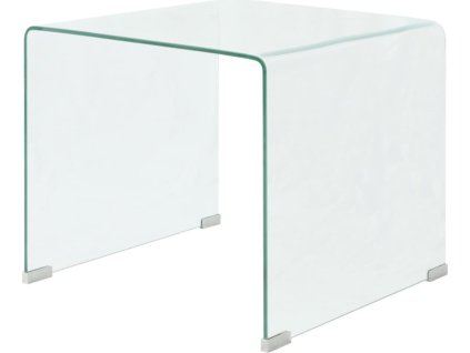 Konferenční stolek tvrzené sklo 49,5x50x45 cm čiré [244188]