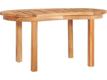 Konferenční stolek 90 x 50 x 45 cm masivní teakové dřevo [48027]