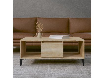 Konferenční stolek 90 x 50 x 36,5 cm kompozitní dřevo [821071]