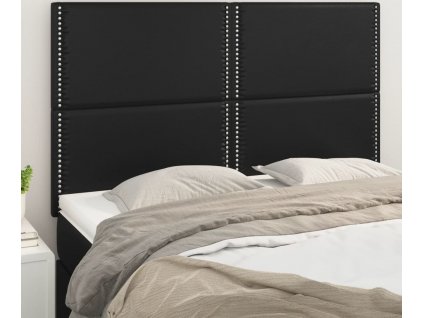 Čela postele 4 ks 72 x 5 x 78/88 cm umělá kůže [3116282]