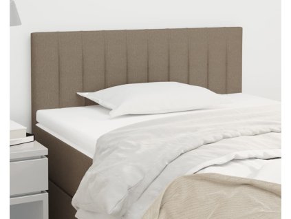 Čelo postele 80 x 5 x 78/88 cm textil [346204] (Barva Taupe)
