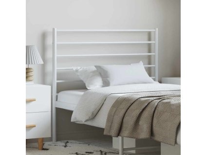 Kovové náhradní čelo postele 100 cm [352397] (Barva Bílá)