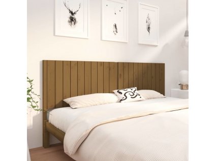 Čelo postele 205,5 x 4 x 100 cm masivní borovice [818893]