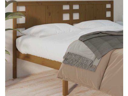 Čelo postele 186 x 4 x 100 cm masivní borovice [818788]
