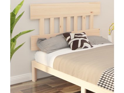 Čelo postele 153,5 x 3 x 81 cm masivní borovice [819125] (Barva Přírodní)