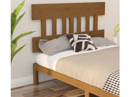 Čelo postele 163,5 x 3 x 81 cm masivní borovice [819133]