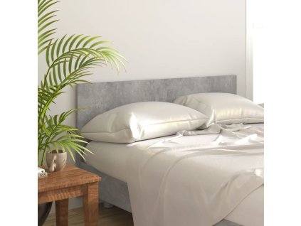 Čelo postele 160 x 1,5 x 80 cm kompozitní dřevo [811038] (Barva Betonová šedá)