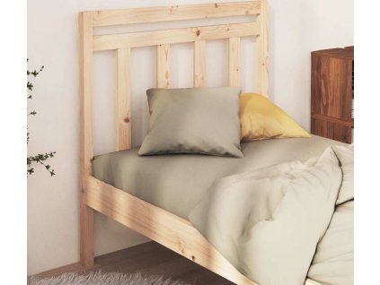 Čelo postele 96 x 4 x 100 cm masivní borovice [817770]