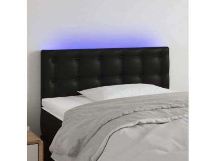 Čelo postele s LED 90x5x78/88 cm umělá kůže [3121690]