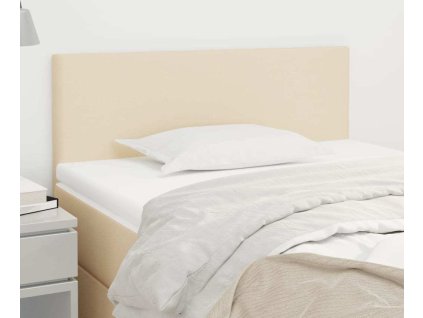 Čelo postele 90x5x78/88 cm textil [345749] (Barva Krémová)