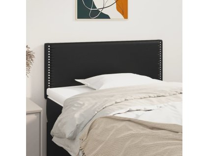 Čelo postele 100x5x78/88 cm umělá kůže [345915] (Barva Hnědá)