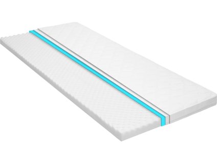 Vrchní matrace 100 x 200 cm studená pěna nopky 6 cm [282770]