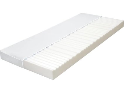 Matrace 120 x 200 cm 7 zón PU pěna 10 cm H2 H3 [282806]