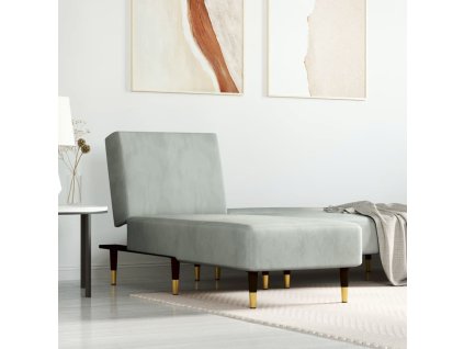 Lenoška samet [352802] (Barva Světle šedá)