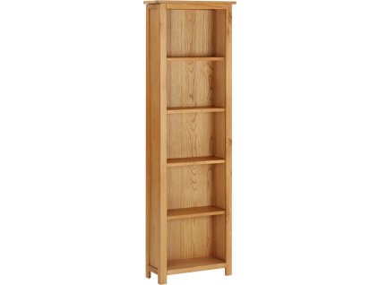 Knihovna 52 x 22,5 x 170 cm masivní dubové dřevo [288848]