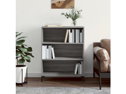Knihovna 69,5x32,5x90 cm kompozitní dřevo [828369] (Barva Kouřový dub)