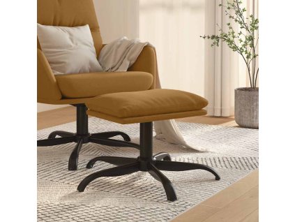 Podnožka hořčicově 60x60x36 cm samet [341578] (Barva Světle šedá)