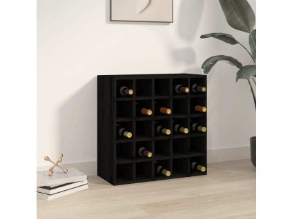 Skříňka na víno 56 x 25 x 56 cm masivní borovice [821541]