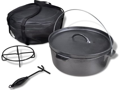 Litinový hrnec 11,3 L Dutch Oven s příslušenstvím [41564]