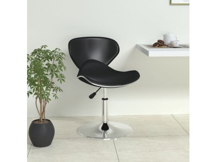 Barová stolička umělá kůže [335110] (Barva Černá)